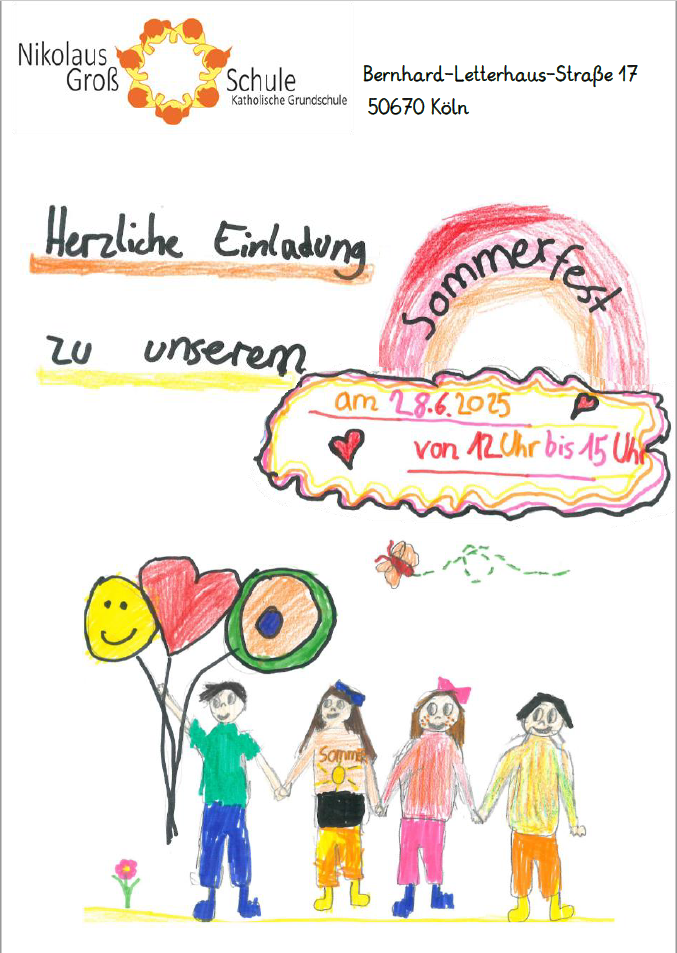 Unser Schulfest steht vor der Tür – kommt vorbei!